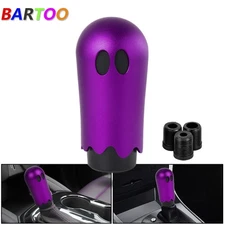 Purple JDM Ghost Manual Gear Stick Shift Knob Shifter Cute Halloween Ghost
