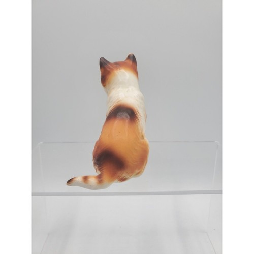 Calico Cat Porcelain Figurine #6550 Vintage Napcoware 3.25" Tall Orange & White - Picture 4 of 8