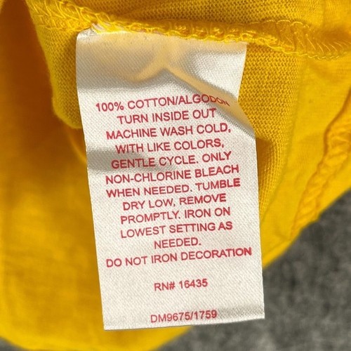 Mickey Mouse Tank 5T Toddler Child Disney Sleeveless Yellow Clubhouse - Picture 5 of 9