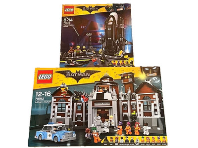 LEGO 70912 Batman Movie Arkham Asylum 70923 The Bat Space Shuttle Set Sealed