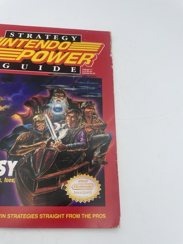 Nintendo Power Magazine #17 Final Fantasy Strategy Guide Complete Copy! - Picture 4 of 8