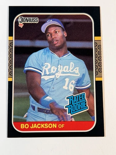 1987 Donruss Set-Break # 35 Bo Jackson RC NM-MT OR BETTER