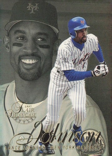 1997 Flair Showcase #139 Lance Johnson