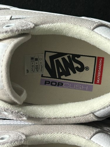 Vans Skate Rowan in Chalk Gray Herren Größe US 8 Popcush Duracap Skateboarding NEU - Bild 5 von 17