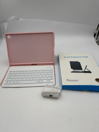 New Smart Keyboard Pink Case For Samsung Tab A9 Plus 11" SM-X210/X216/X218 - 第 1/6 張圖片