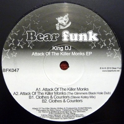 King DJ - Attack Of The Killer Monks EP - Neue Vinyl Schallplatte 12 - G4593z