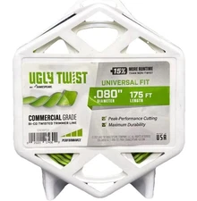 Ugly Twist Commercial Grade Bi-Co Trimmer Line Shakespeare .080" X 175FT {S}