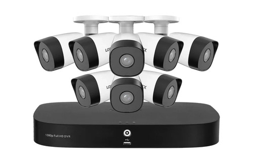 Lorex 1080p HD 8-Channel 1TB DVR Security System 8 CVI Bullet Camera D24281-2NB8 - Picture 8 of 8