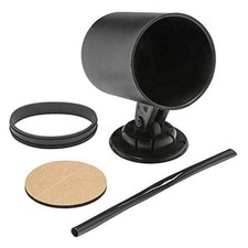 Universal Black Single Swivel Dashboard Gauge Pod Holder  Fits Any