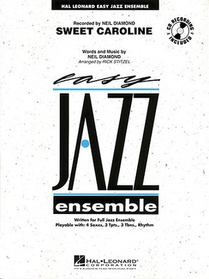 Sweet Caroline Easy Jazz Ensemble Series Score & Parts