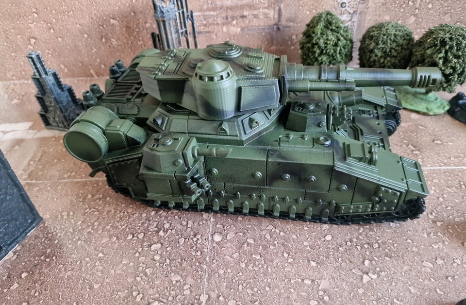 Super Tank Rumble Battle Not Warhammer 40k Super Heavy Battle Tank | eBay UK