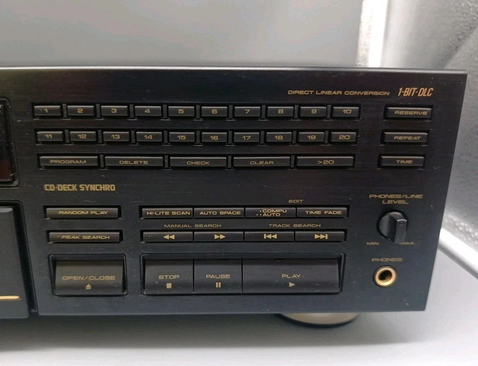 Pioneer PD-8700 CD Player schwarz / Fernbedienung / Beschreibung lesen⚠️ - Bild 4 von 4