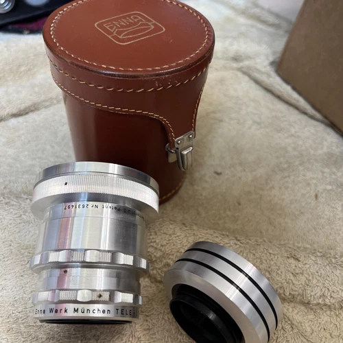 ENNA WERK TELE-Lithagon 100MM F/4.5 WITH CASE HOOD