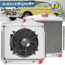 4-row Radiator Shroud Fan For 1955-57 Chevy Bel Air Small Blockbig Block Engine 4-row Radiator Shroud Fan For 1955-57 Chevy Bel Air Small Blockbig Block Engine