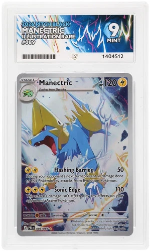 Manectric 089/084 Me05: Pitch Black Holo - Ace 9