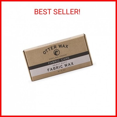 Otter Wax Fabric Wax Bar | Large Bar | Durable Rain Protection | Made in the USA