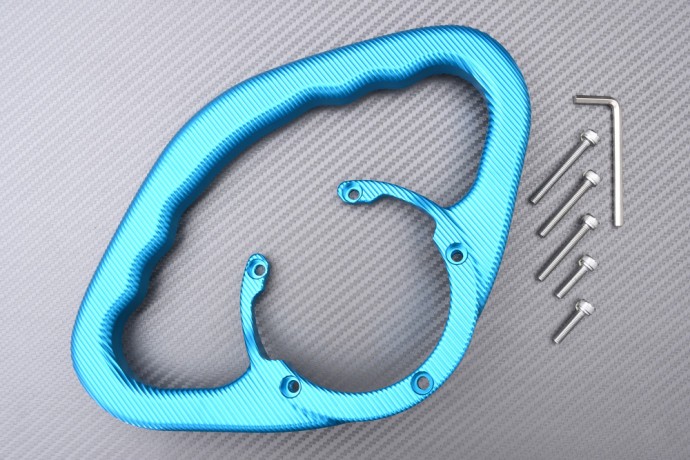 Poignée passager alu bleu réservoir CFMOTO 700 CLX pour balades et voyages