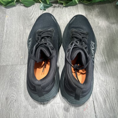Hoka One One Mens Bondi 8 1123202 BBLC Black Running Shoes  display picture 2