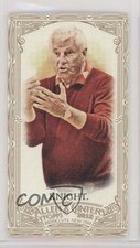 2012 Topps Allen & Ginter's Retail Mini Gold Border Bob Knight #19 0jk5