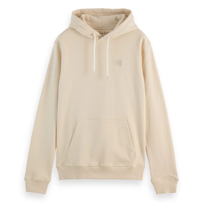 SCOTCH&SODA Herren Hoodie - Core, Logo Sweatshirt, Kapuze, einfarbig, Baumwol...
