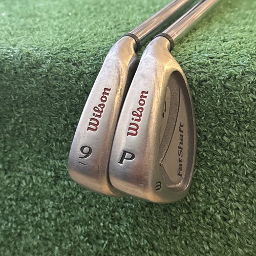 Wilson Fat Shaft FS Irons Set 5-PW, Regular Flex Platinum Steel FatShafts, RH - Picture 14 of 16