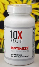 10X Health Optimize Methylated Multivitamin 90 Capsules ( Pack of 1 )