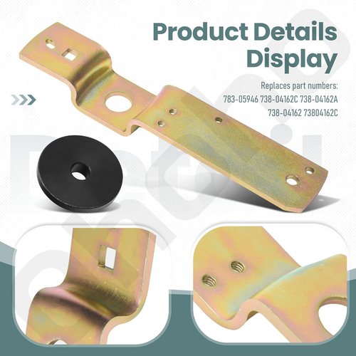 Soporte de pivote de rueda loca Ohoho 783-05946 y espaciador de hombro 738-04162C compatible con - Imagen 3 de 12