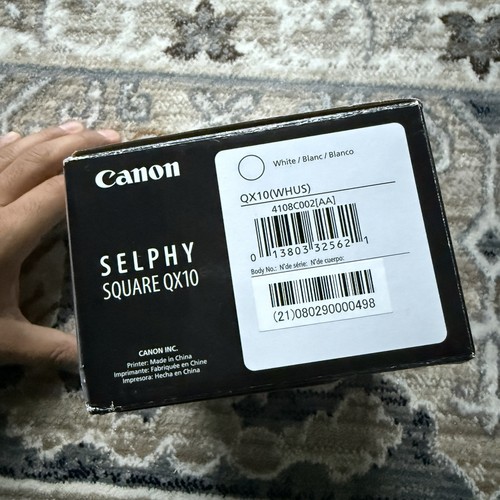 Canon SELPHY Square QX10 Compact Photo Printer White Mint! Complete In Box READ - Picture 5 of 19
