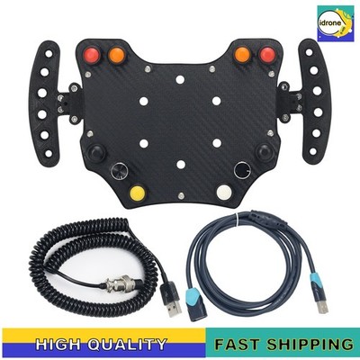 Simplayer Steering Wheel Hub Steering Wheel Button Box for Racing Game id89