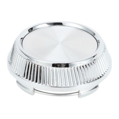 Wheel Hubcaps OD: 64mm/2.52'' Silver Tone 1pc with Silver Tone Sticker