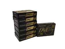 Panasonic MiniDV 60 Minute ME DVM60E Made in JAPAN 7 Cassettes - NEW