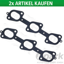 2x ELRING Abgaskrümmerdichtung für MERCEDES W203 W204 W211 W212 OM642 6421420080