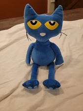 Kohls Cares Pete the Cat Plush 12 In Blue Stuffed Animal Toy Character Book