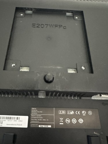 DELL E207EFPC 20” Monitor With Stand - DVI-D, VGA - Picture 5 of 6