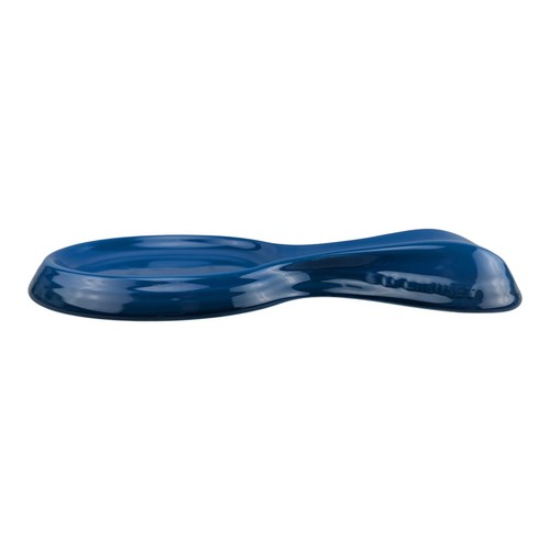 EUC Le Creuset Ceramic Marseille? Blue Ombre Wide Spoon Rest 10" - Picture 2 of 12