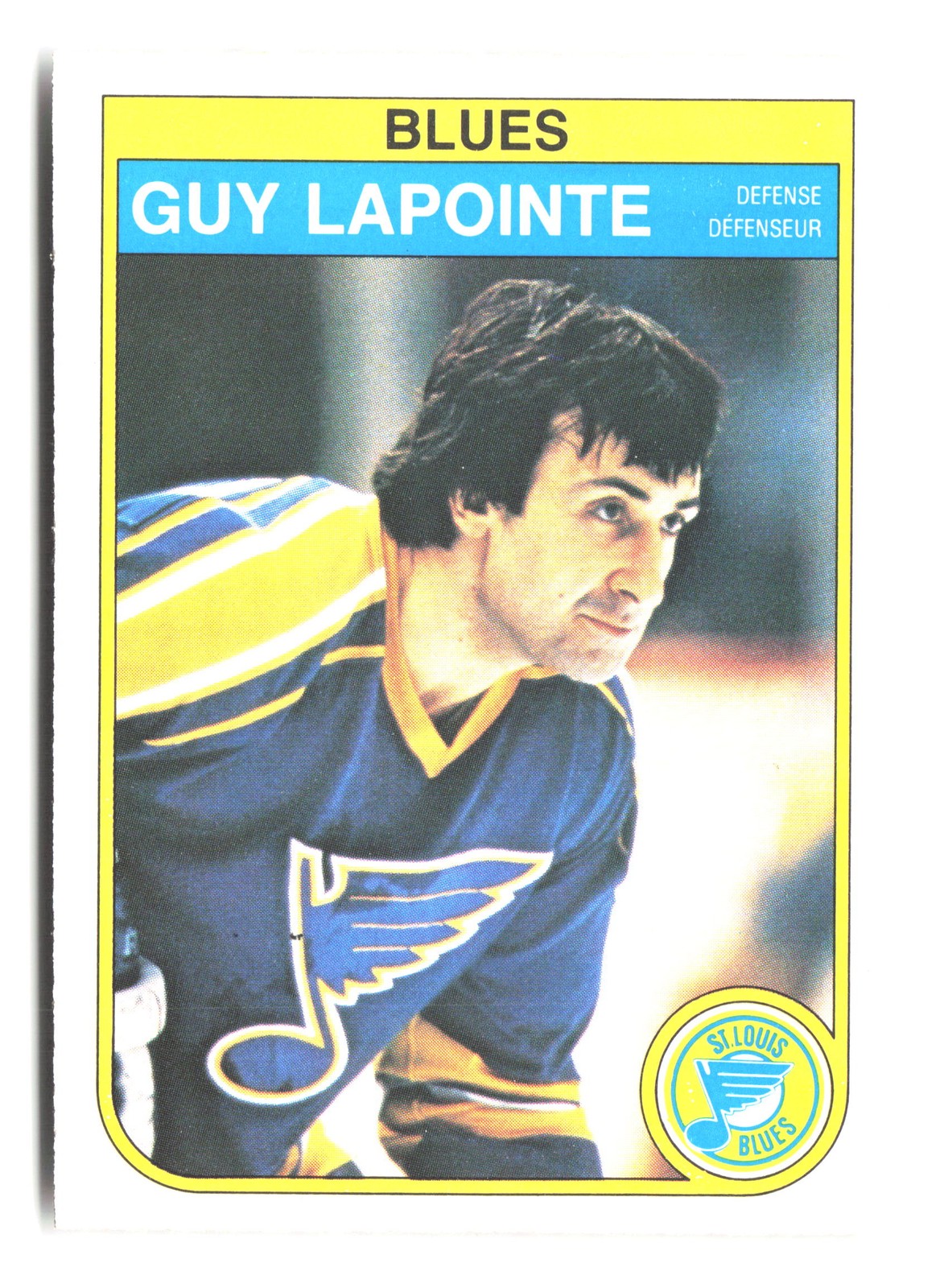 1982-83 O-Pee-Chee #305 Guy Lapointe
