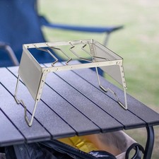 Grille de barbecue à gaz pliable pour feu de camp, pour pêche, chasse