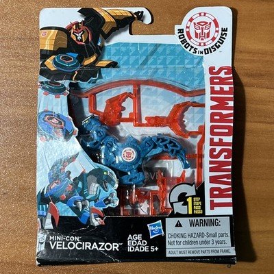 Transformers Robots In Disguise (2014) Mini-Con Velocirazor Figure New Sealed