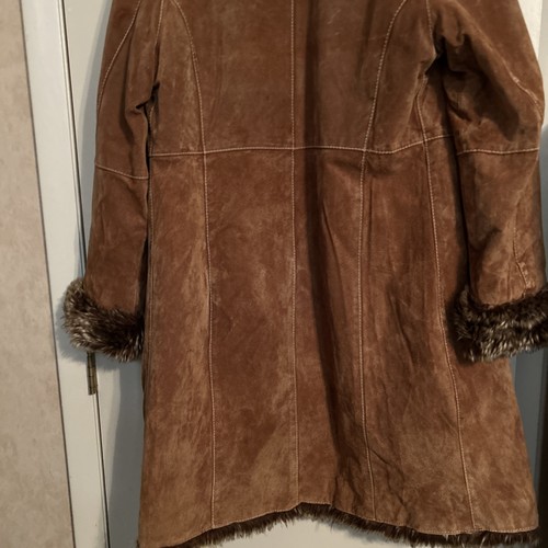 Charles Klein Damen lange Lederjacke braun Größe L wunderschön - Bild 16 von 24