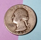 1943 Washington Silver Quarter 83-Years-Old @ MELT*