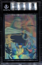 1995 Chef Boyardee X-Men Marvel Mystery Hologram BGS 9 Wolverine Storm Archangel