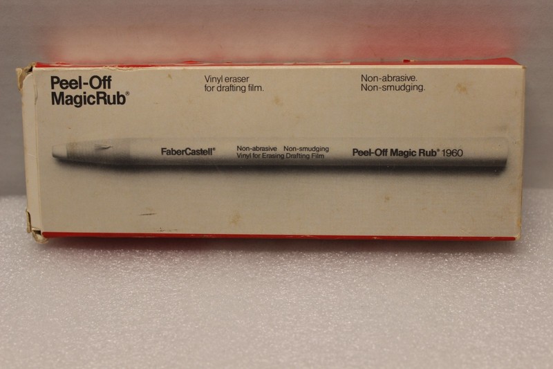 Faber Castell Peel-Off Magic Rub Vinyl Eraser  #74201 1960 (11 Count)