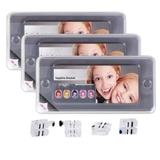 Dental Orthodontic Bracket Monocrystalline Sapphire Ceramic Roth/MBT 022 345Hook