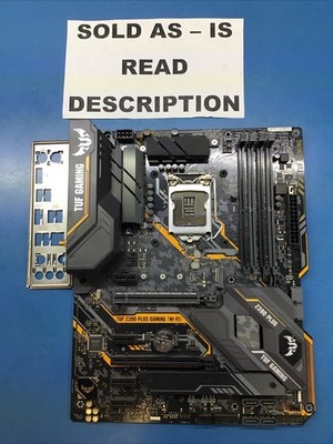 *AS-IS* ASUS TUF Z390-PLUS GAMING WI-FI LGA1151 8th/9th Gen Intel *READ*