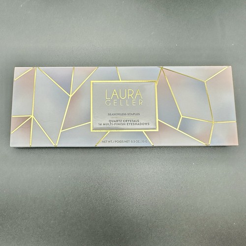 NEU LAURA GELLER "SEASONLESS STAPLES" QUARZKRISTALLE LIDSCHATTEN PALETTE