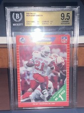 1998 Barry Sanders Pro Set #494 BGS 9.5 GEM MINT HOF Detroit Lions