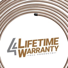 316 X 25 Ft Copper-nickel Brake Line Kit With Inverted Flare Fittings 316 X 25 Ft Copper-nickel Brake Line Kit With Inverted Flare Fittings