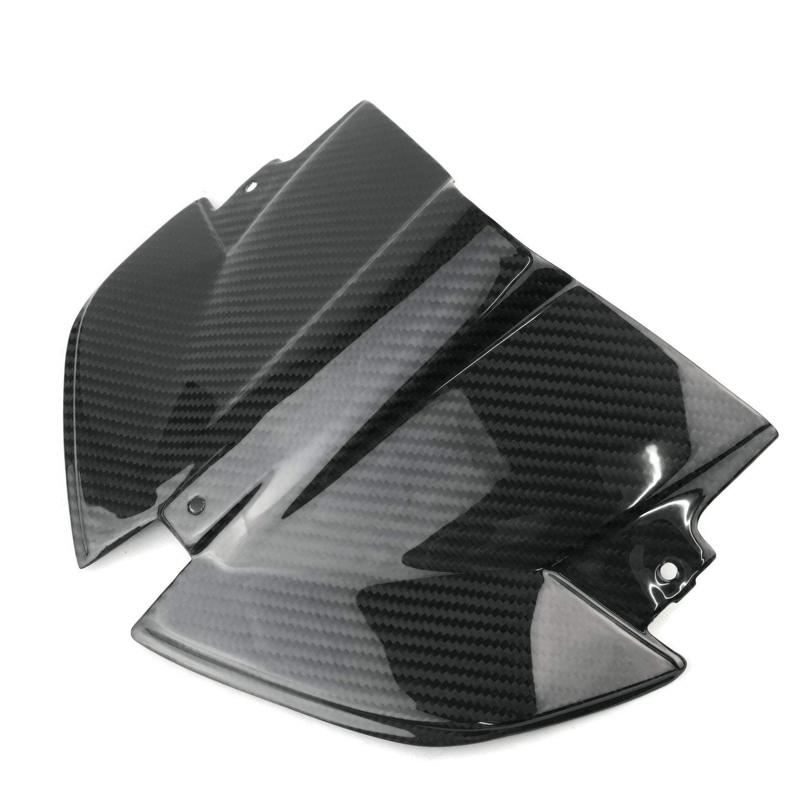 Carénage bas BMW S1000XR en carbone premium mat texture aérodynamique