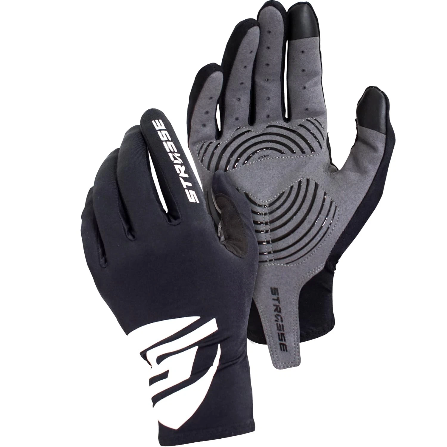 ＳＴＲＡＳＳＥ STRASSE sports actiity Gloves Simulator Racing Driving L, Black