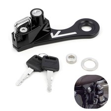 Motorcycle Helmet Lock Anti-Theft Helmet Security Lock Compatible with Twins